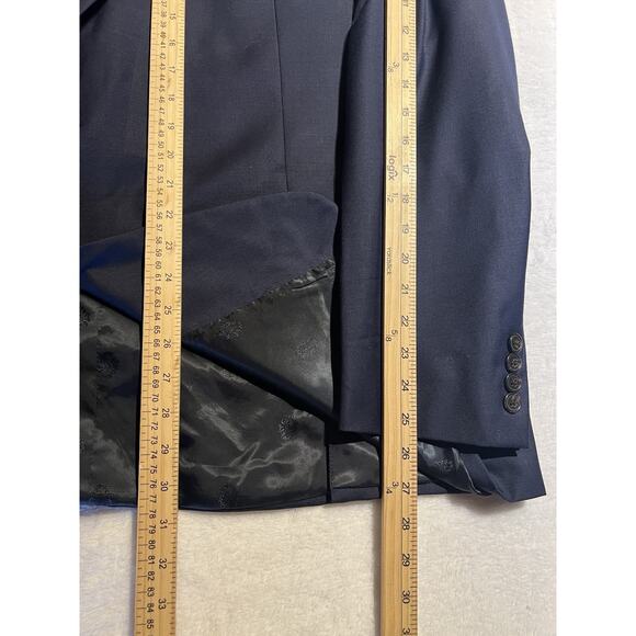 Ralph Lauren LRL Black Label Mens 50R Navy Blue Casual Blazer Sport Jacket - Picture 15 of 16
